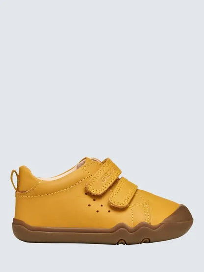 Geox B Steppieup Ochre Barefoot Boots - Emmanuelle Marshall Children's Shoes