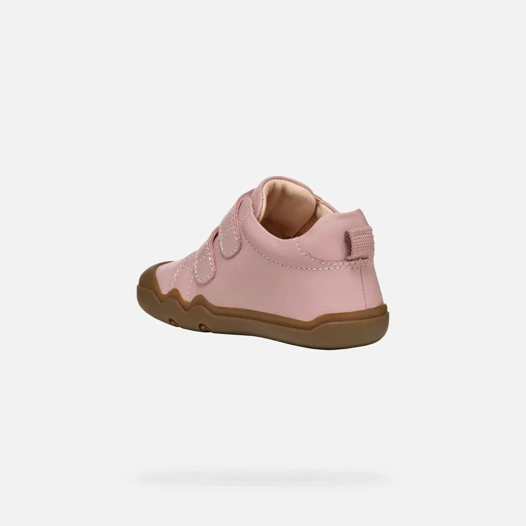 Geox B Steppieup Old Rose Barefoot Boots - Emmanuelle Marshall Children's Shoes
