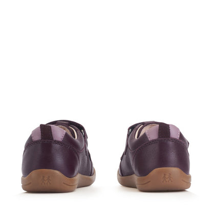 START-RITE Playhouse Star Burgundy Cherry Patent Toddlers Shoes