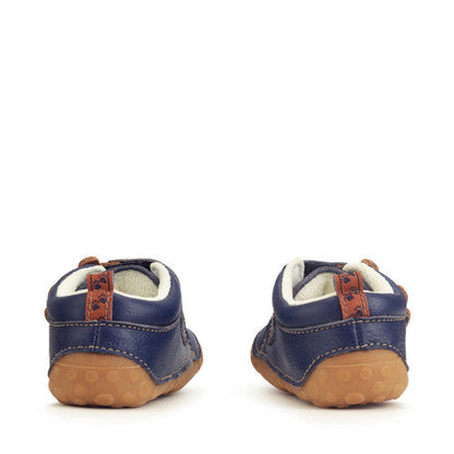 START-RITE Bear Hug French Navy Baby Prewalkers Shoes 