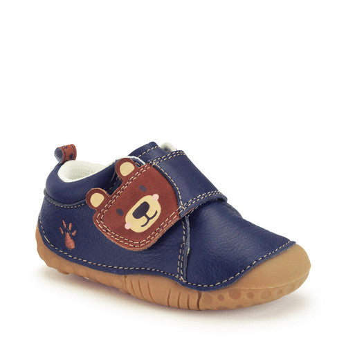 START-RITE Bear Hug French Navy Baby Prewalkers Shoes 