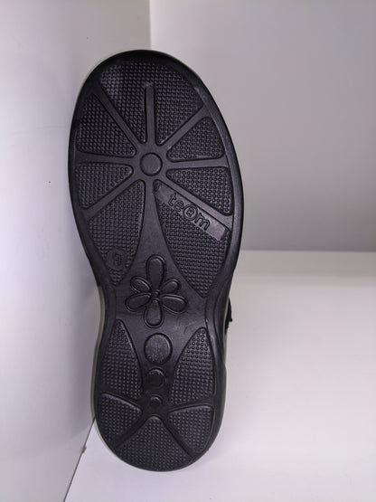 Term Janine - Chaussures à barre en T en cuir noir