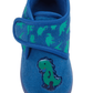 (SALE) Chipmunks Roar Navy Green Slippers