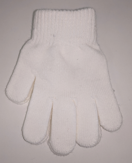 Cream Infants and Junior Gloves