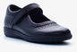 Term Star Black Leather Girls School Shoes - Emmanuelle Marshall Children's Shoes