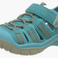 (Sale) Lurchi Pete Turquoise Closed Toe Sandals