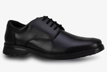 Term Clerk Tyson Black Lace Up School Shoes - Emmanuelle Marshall Children's Shoes