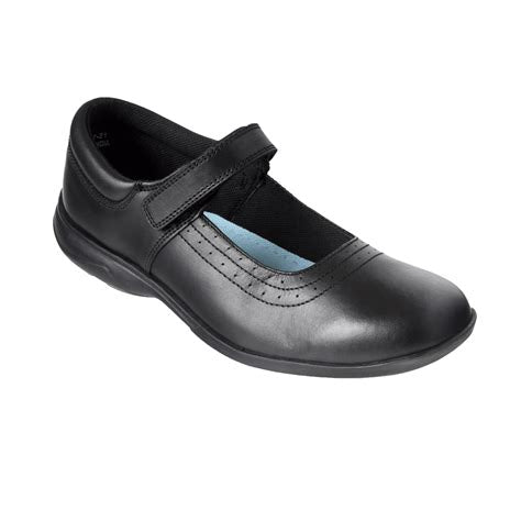 Term Kate Black Leather Shoes